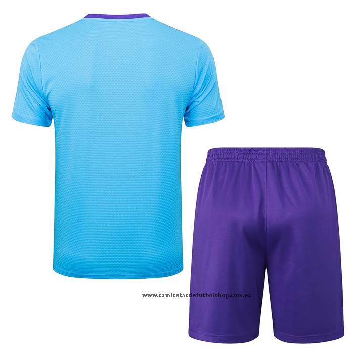 Chandal del Real Madrid 25-26 Manga Corta Azul - Pantalon Corto